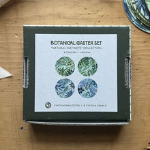 Load image into Gallery viewer, Botanical Coaster Set