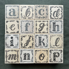 Load image into Gallery viewer, The Secret Garden Alphabet Blocks