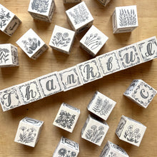 Load image into Gallery viewer, The Secret Garden Alphabet Blocks