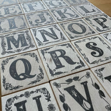Load image into Gallery viewer, The Secret Garden Alphabet Blocks