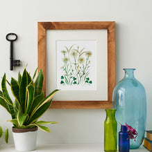 Load image into Gallery viewer, Wild Daisies Art Print – Watercolor Wildflower Illustration (8x10)