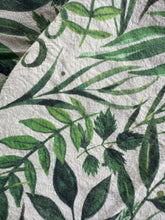 Load image into Gallery viewer, Greenery Flour Sack Tea Towel
