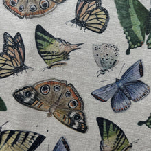 Load image into Gallery viewer, Butterfly Sanctuary on Oatmeal Linen

