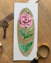 Load image into Gallery viewer, Lisianthus | Framed Original Watercolor by Cynthia Oswald
