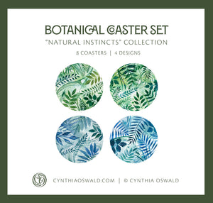 Botanical Coaster Set
